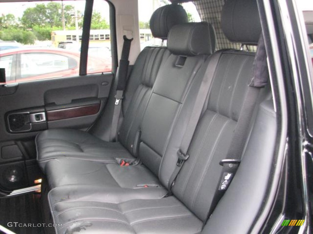 2007 Range Rover HSE - Java Black Pearl / Charcoal photo #16