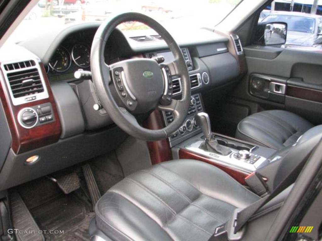 2007 Range Rover HSE - Java Black Pearl / Charcoal photo #18