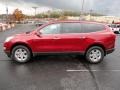 Crystal Red Tintcoat 2012 Chevrolet Traverse LT AWD Exterior