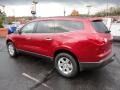 Crystal Red Tintcoat 2012 Chevrolet Traverse LT AWD Exterior