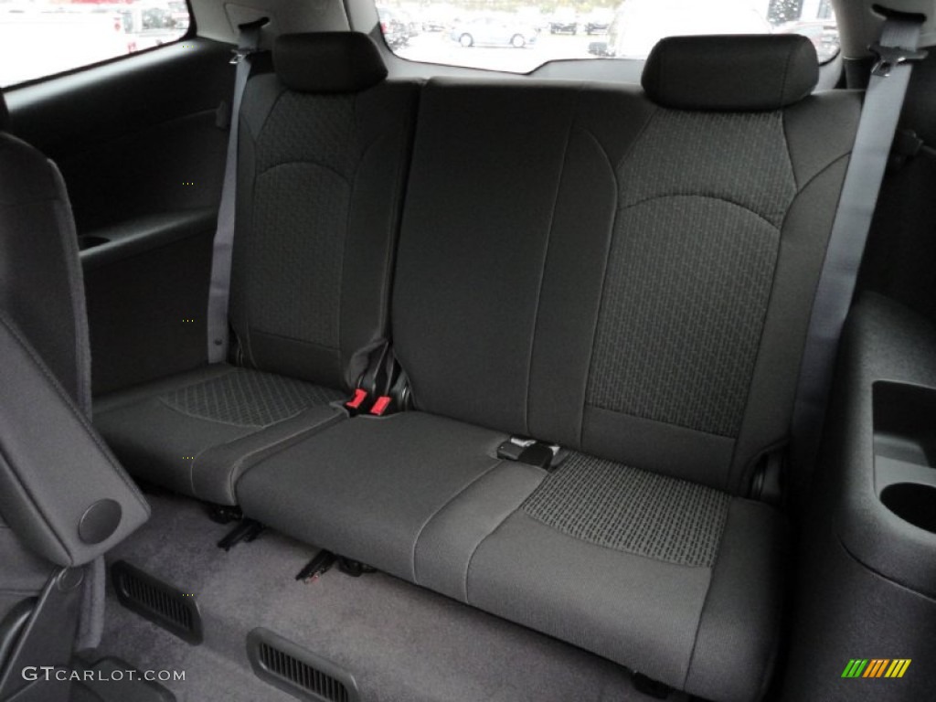 Ebony Interior 2012 Chevrolet Traverse LT AWD Photo #55670974