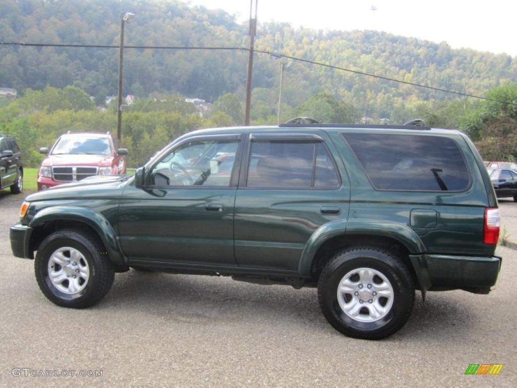 2001 4Runner SR5 4x4 - Imperial Jade Mica / Oak photo #6