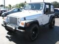 2004 Bright Silver Metallic Jeep Wrangler Sport 4x4  photo #5
