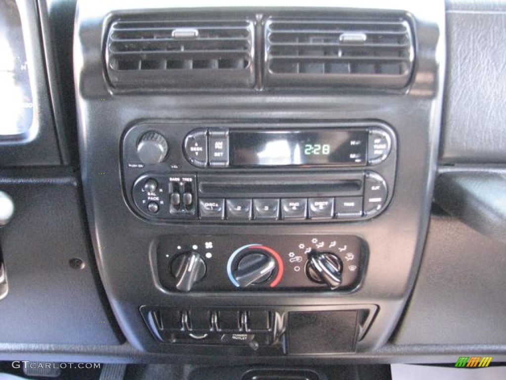 2004 Jeep Wrangler Sport 4x4 Dashboard Photos
