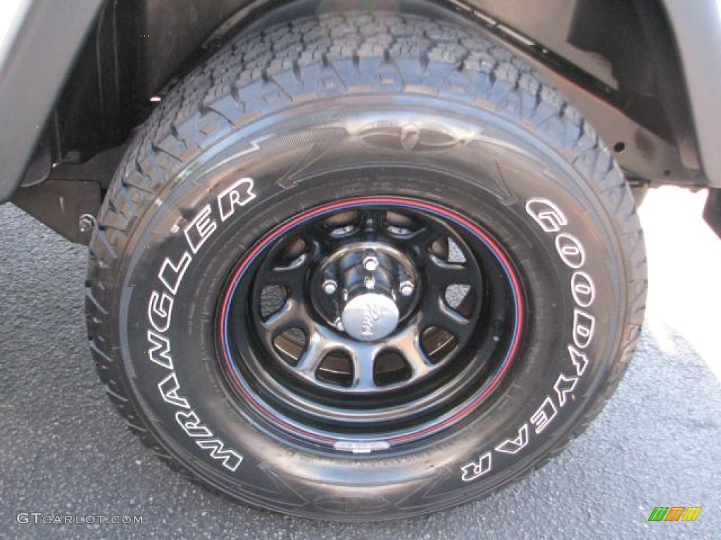 2004 Jeep Wrangler Sport 4x4 Custom Wheels Photo #55671953