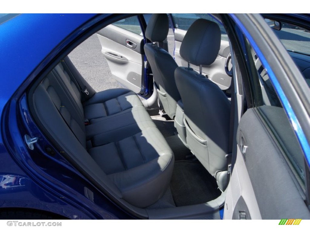 2003 MAZDA6 s Sedan - Sonic Blue Pearl / Black photo #11