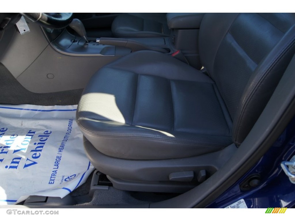 2003 MAZDA6 s Sedan - Sonic Blue Pearl / Black photo #19