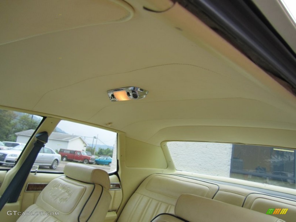 Cream/Blue Piping Interior 1977 Ford LTD Landau 4 Door Pillared Hardtop Photo #55672861