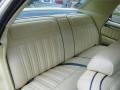 Cream/Blue Piping 1977 Ford LTD Landau 4 Door Pillared Hardtop Interior Color