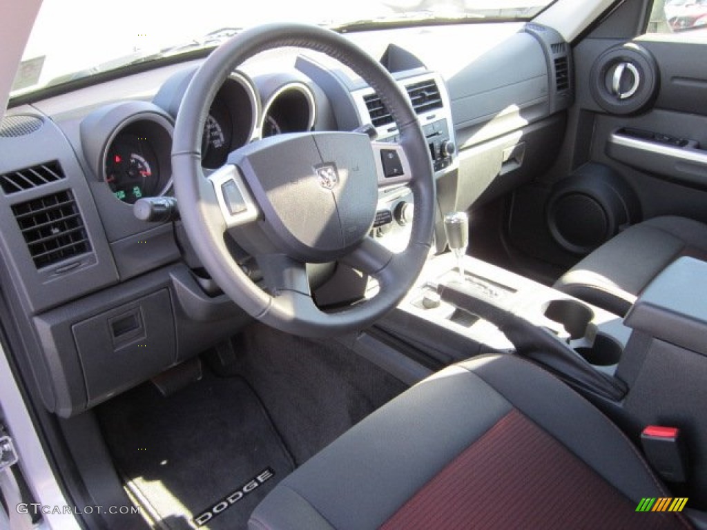 Dark Slate Gray Red Interior 2011 Dodge Nitro Detonator 4x4