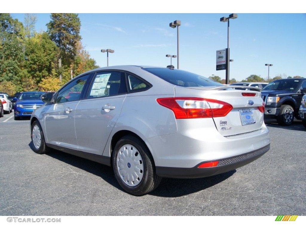 2012 Focus SE SFE Sedan - Ingot Silver Metallic / Charcoal Black photo #37