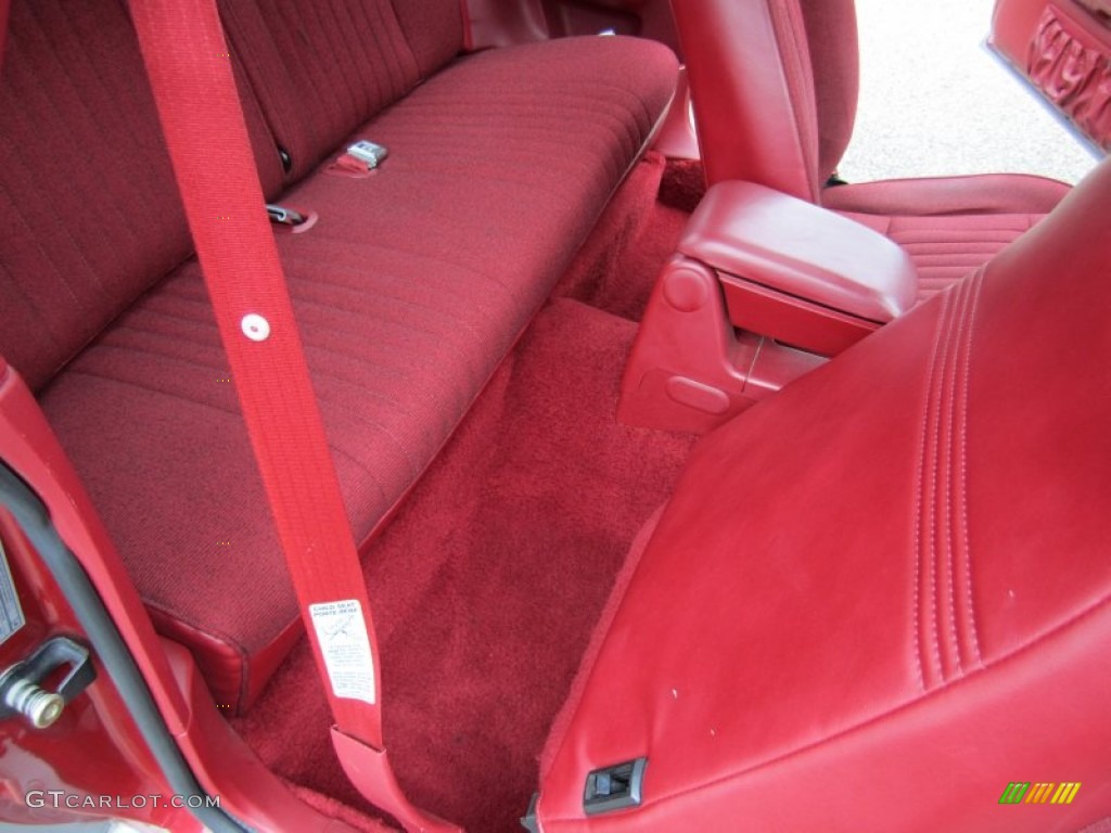 1992 Ford Mustang GT Hatchback Interior Color Photos