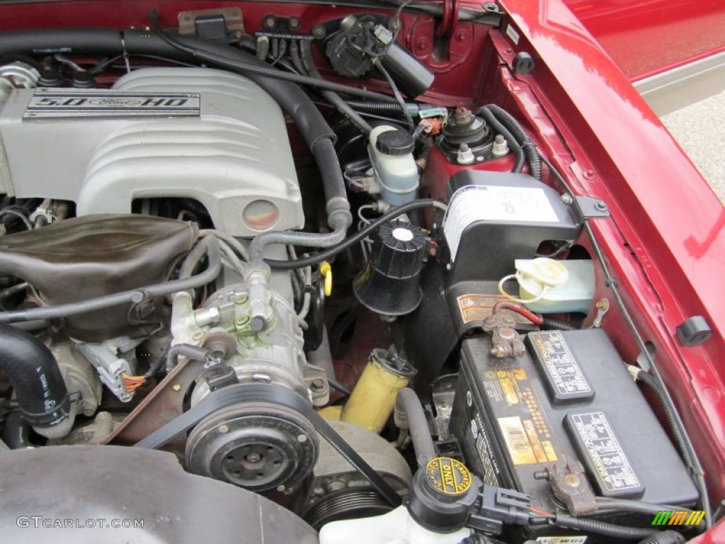 1992 Ford Mustang GT Hatchback 5.0 HO OHV 16-Valve V8 Engine Photo #55674121