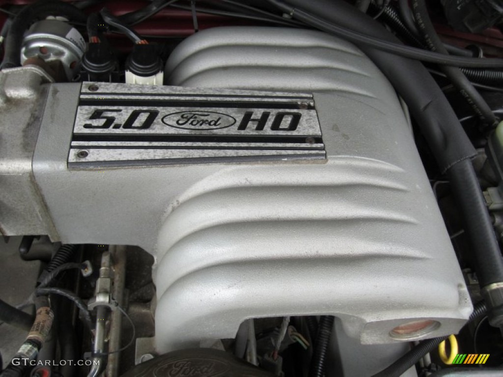 1992 Ford Mustang GT Hatchback 5.0 HO OHV 16-Valve V8 Engine Photo #55674142
