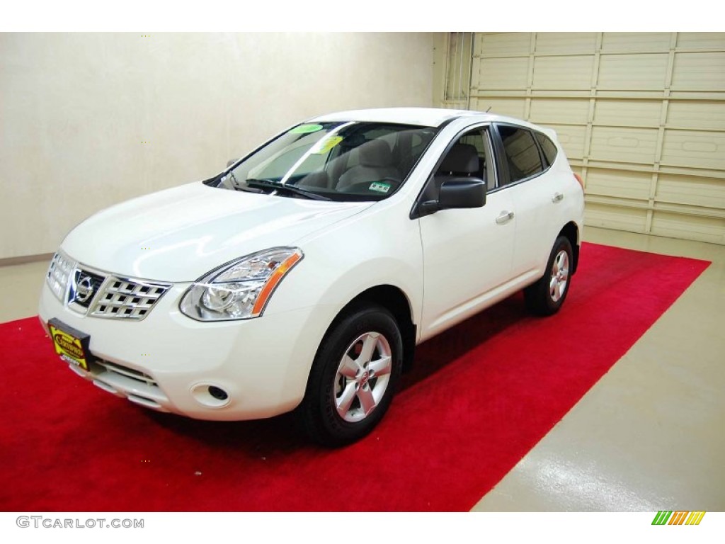 2010 Rogue S 360 Value Package - Phantom White / Gray photo #3