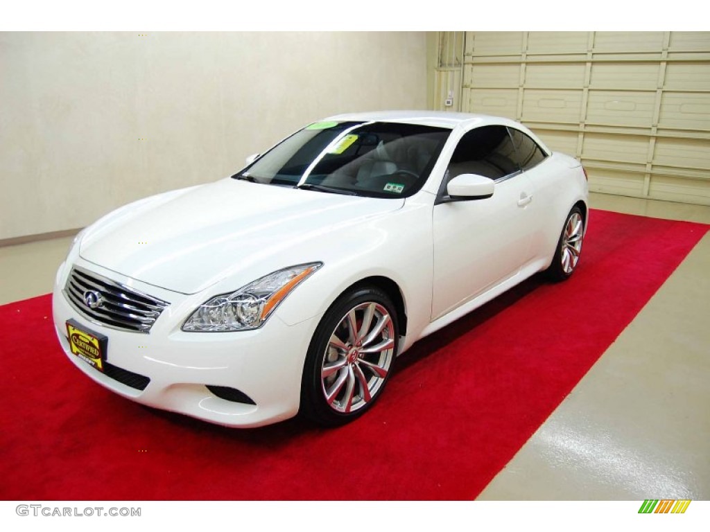 Moonlight White 2010 Infiniti G 37 S Sport Convertible Exterior Photo #55674442