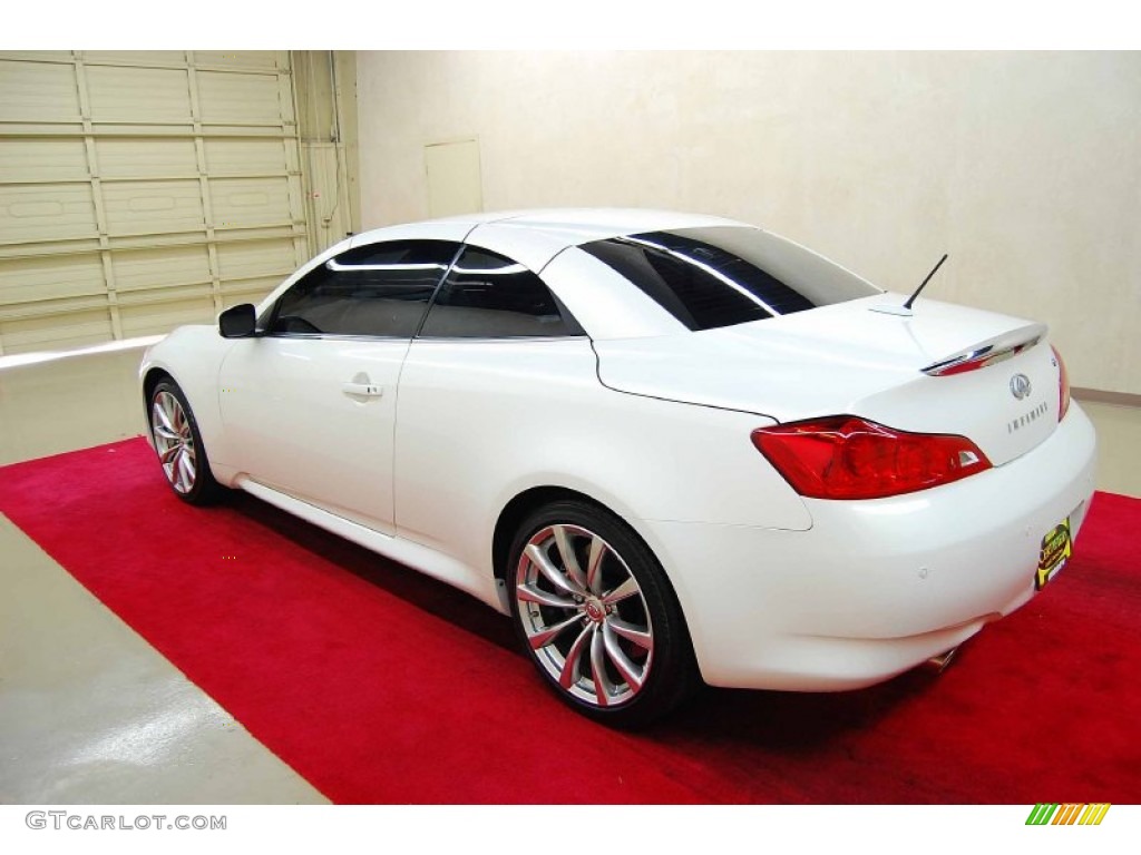 Moonlight White 2010 Infiniti G 37 S Sport Convertible Exterior Photo #55674451