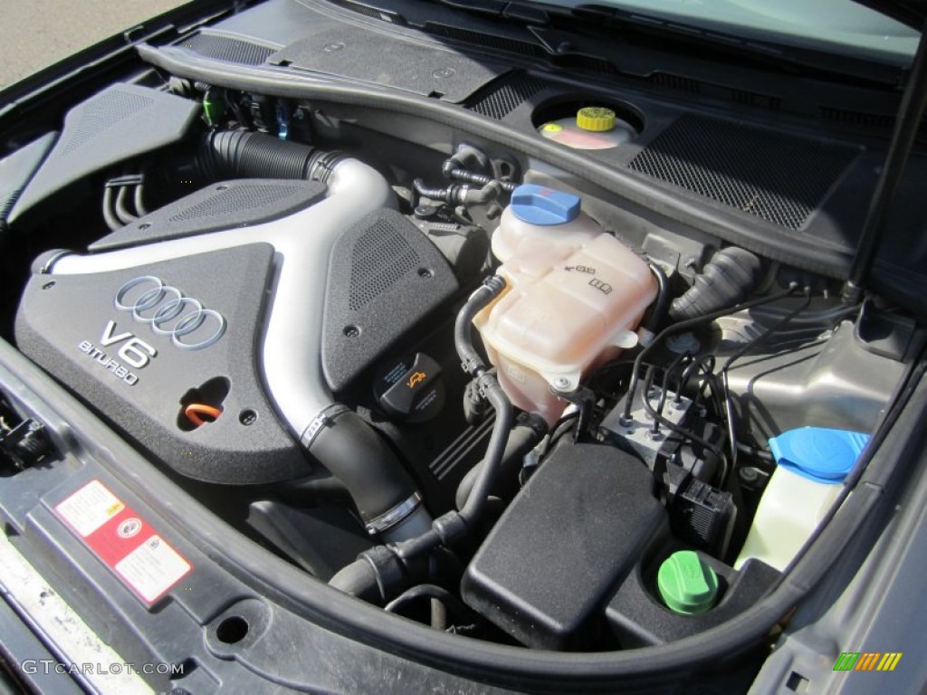 2004 Audi Allroad 2.7T quattro Avant 2.7 Liter Twin-Turbocharged DOHC 30-Valve V6 Engine Photo #55674475