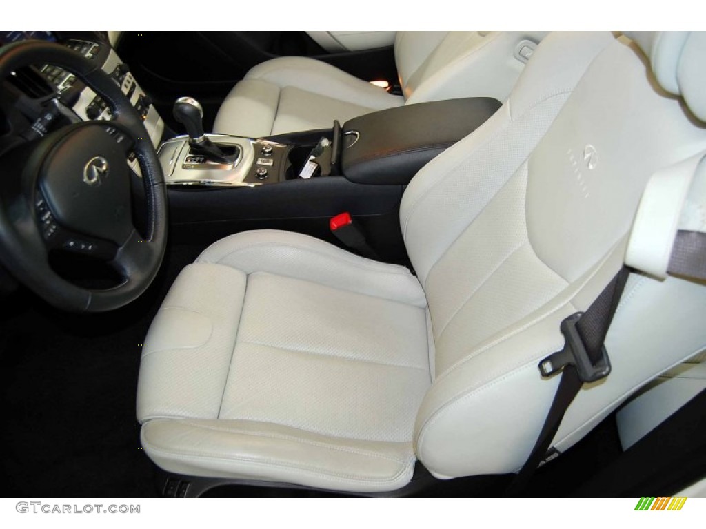Stone Interior 2010 Infiniti G 37 S Sport Convertible Photo #55674511