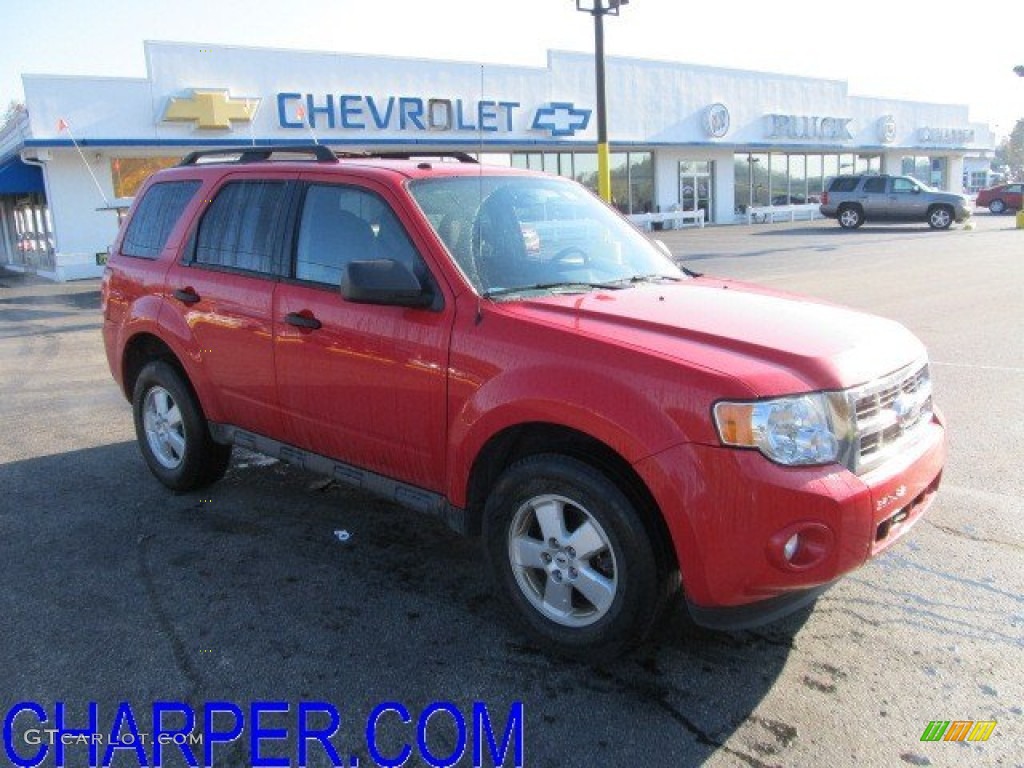 2009 Escape XLT V6 4WD - Torch Red / Charcoal photo #1