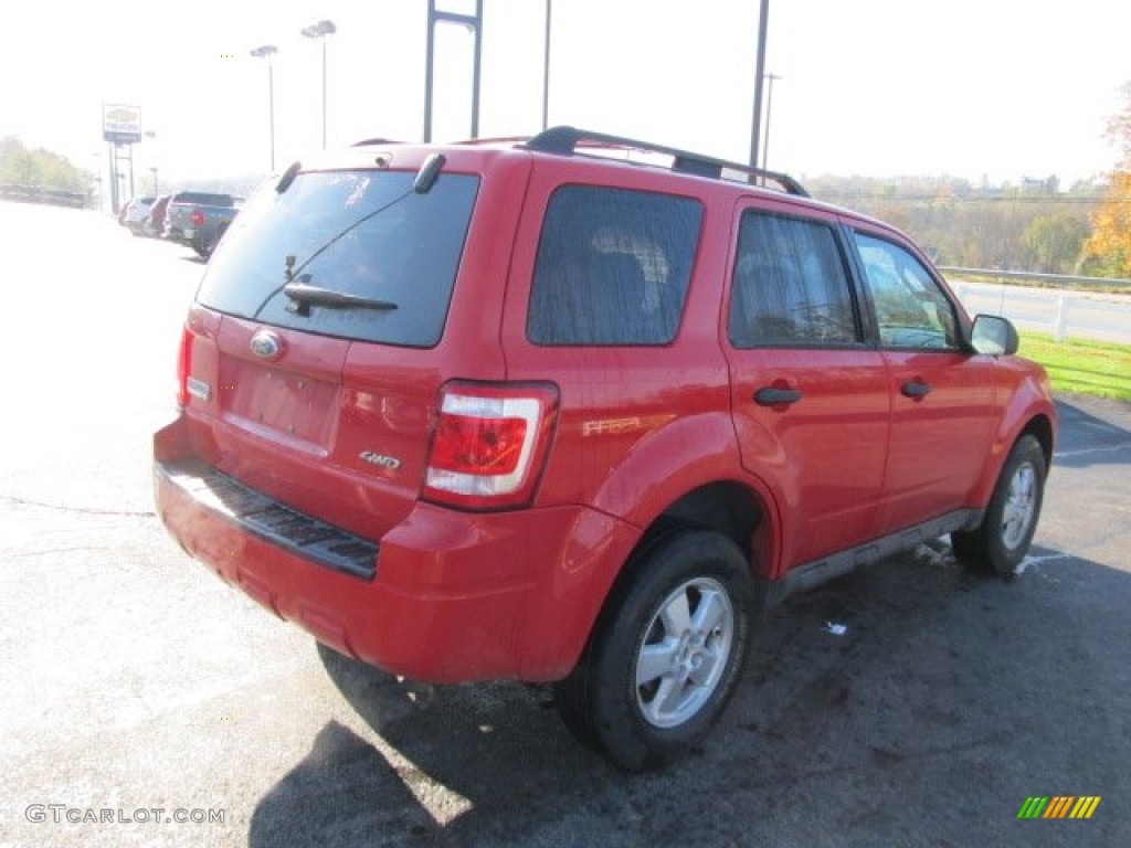 2009 Escape XLT V6 4WD - Torch Red / Charcoal photo #8