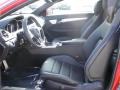 Black 2012 Mercedes-Benz C 250 Coupe Interior Color