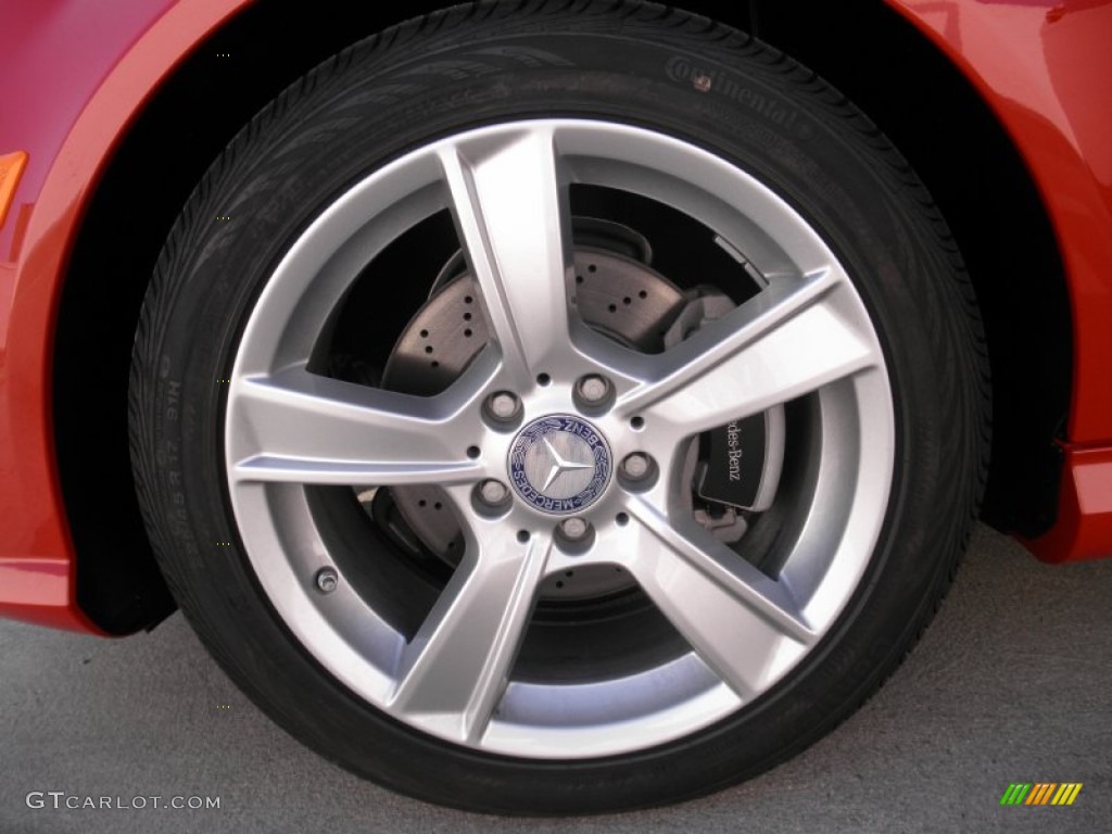2012 Mercedes-Benz C 250 Coupe Wheel Photo #55675180