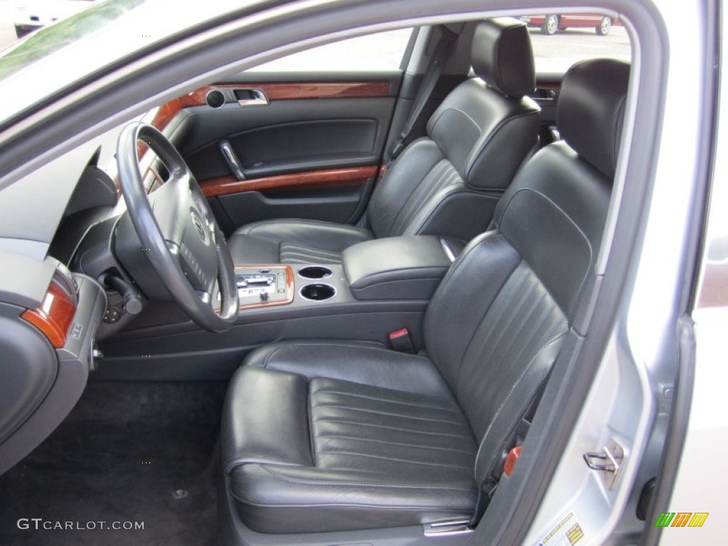 Anthracite Interior 2004 Volkswagen Phaeton V8 4Motion Sedan Photo #55675201