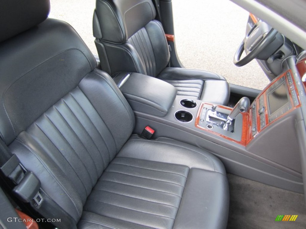 Anthracite Interior 2004 Volkswagen Phaeton V8 4Motion Sedan Photo #55675315
