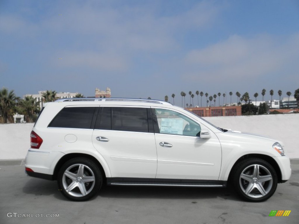 Arctic White 2012 Mercedes-Benz GL 550 4Matic Exterior Photo #55675744