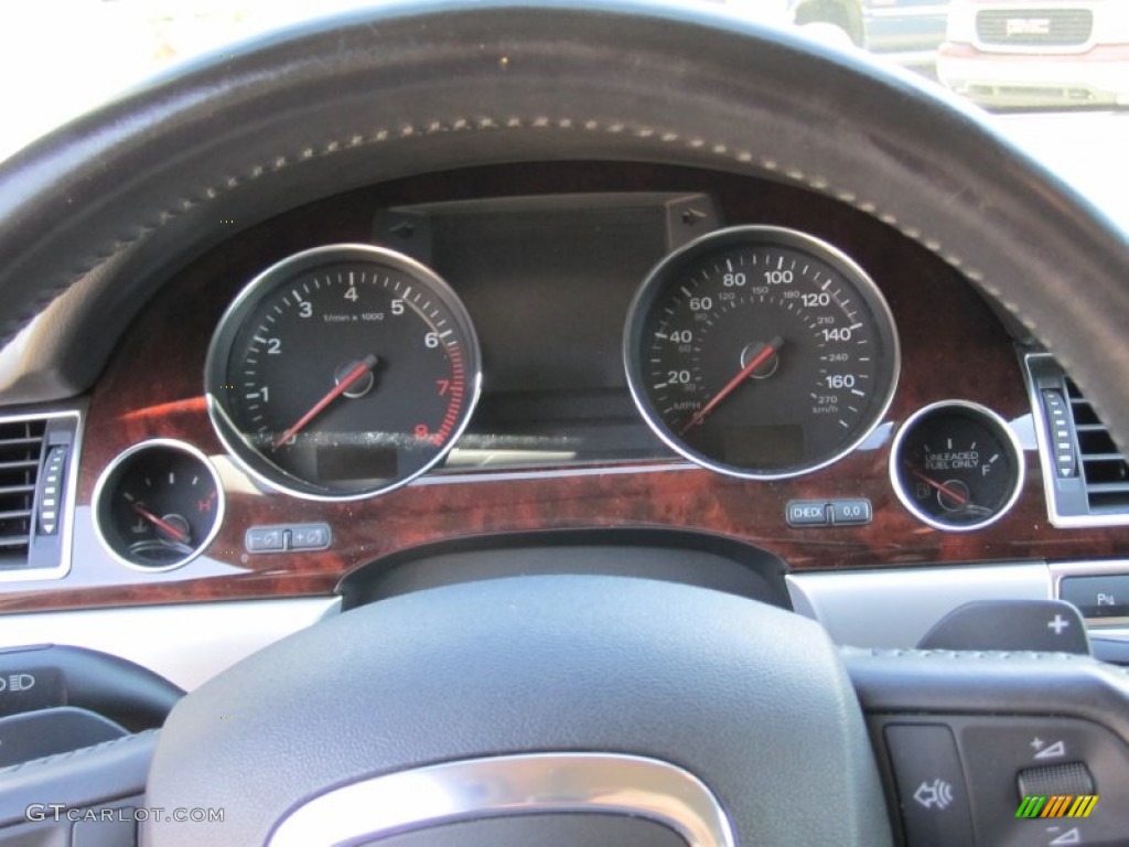 2006 Audi A8 L W12 quattro Gauges Photos