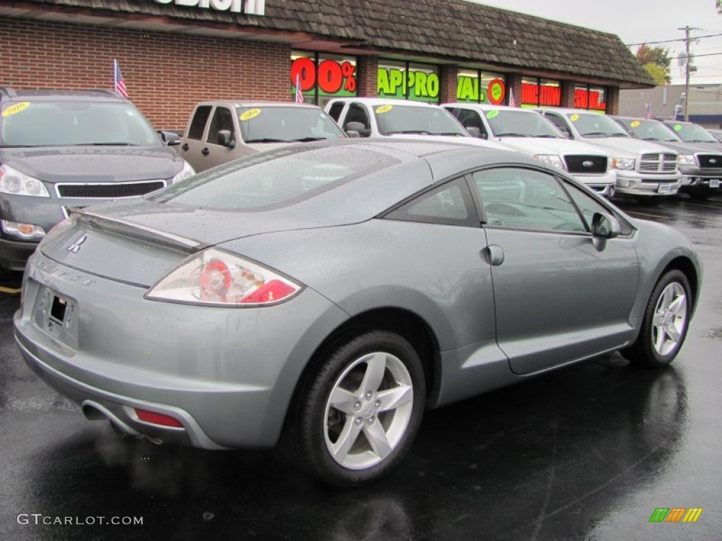 2009 Eclipse GS Coupe - Satin Meisai Gray Pearl / Medium Gray photo #2