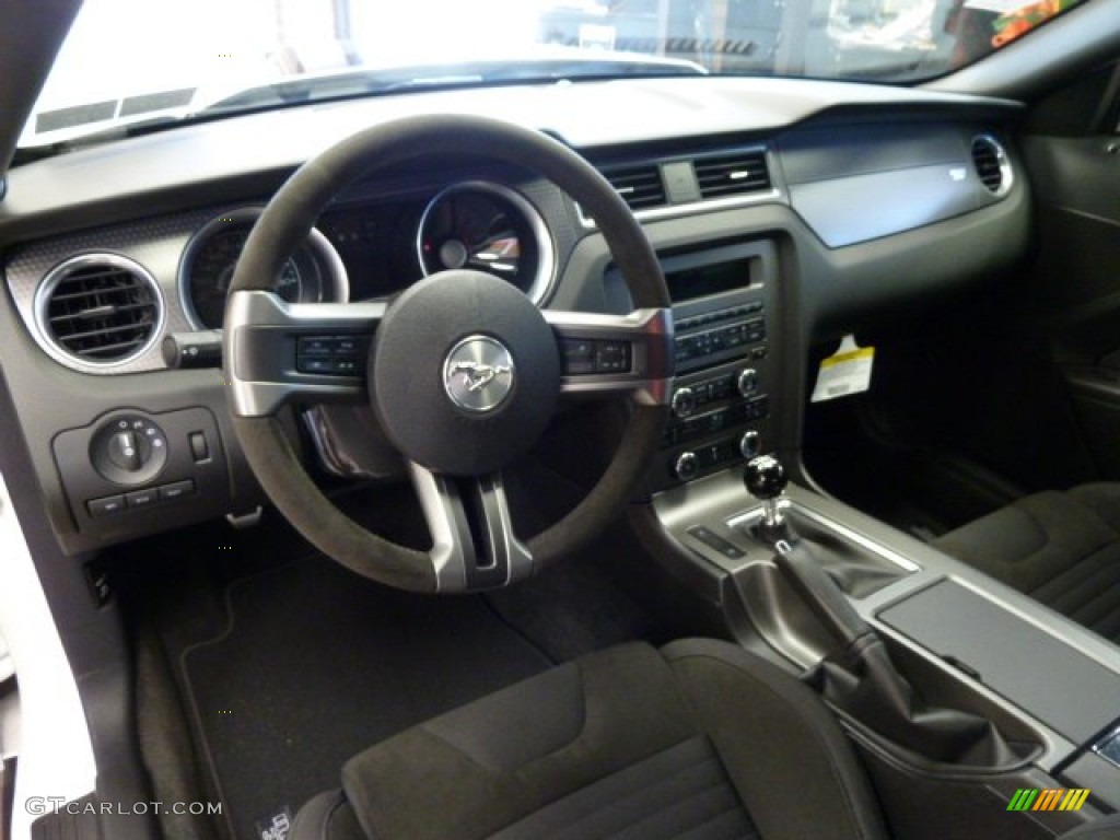 2012 Ford Mustang Boss 302 Charcoal Black Recaro Sport Seats Dashboard Photo #55676467