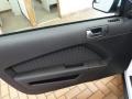 Charcoal Black Recaro Sport Seats 2012 Ford Mustang Boss 302 Door Panel