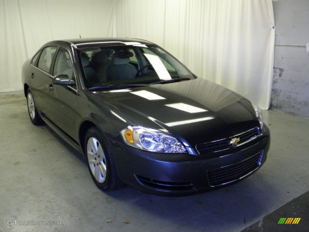 2011 Impala LS - Cyber Gray Metallic / Gray photo #1