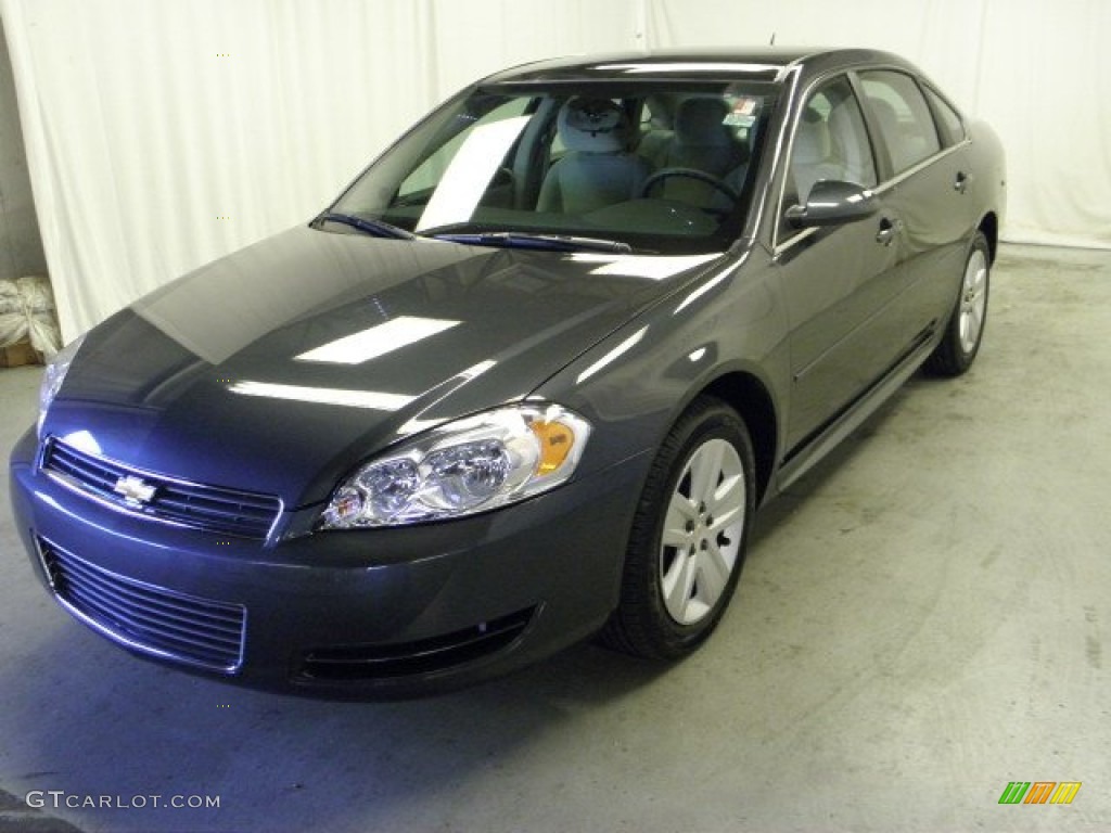 2011 Impala LS - Cyber Gray Metallic / Gray photo #3