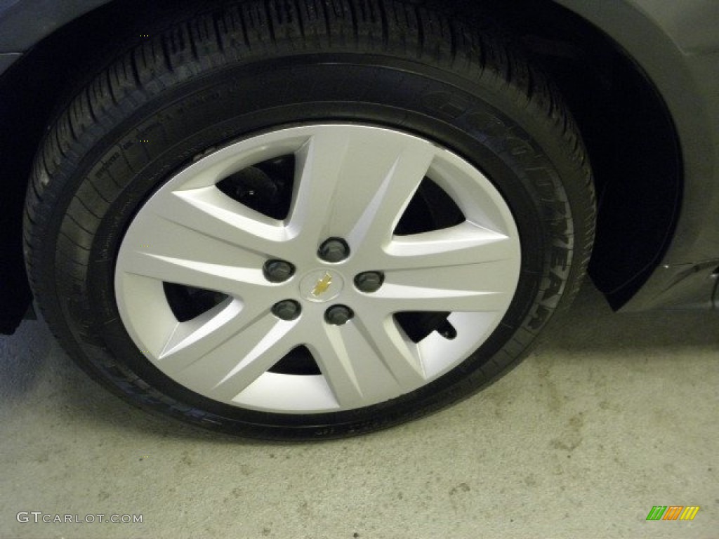2011 Impala LS - Cyber Gray Metallic / Gray photo #4