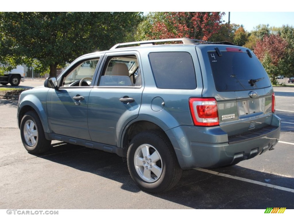 2010 Escape XLT - Steel Blue Metallic / Stone photo #4