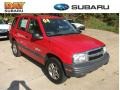 2004 Wildfire Red Chevrolet Tracker 4WD  photo #1