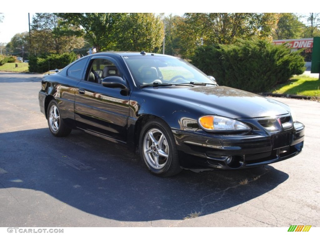 2003 Grand Am GT Coupe - Black / Dark Pewter photo #7