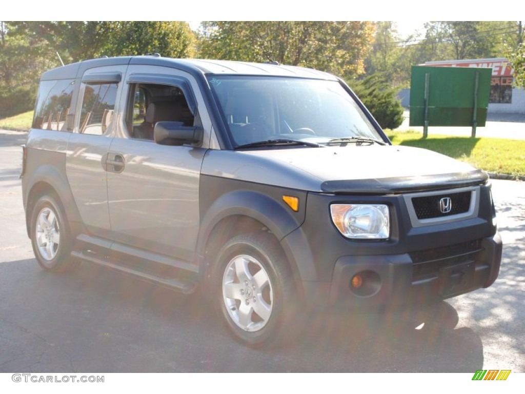 2005 Element EX AWD - Magnesium Metallic / Black/Gray photo #7
