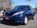 2011 South Pacific Blue Pearl Toyota Sienna LE AWD  photo #1