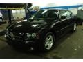 2010 Brilliant Black Crystal Pearl Dodge Charger SXT  photo #3
