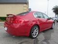 2008 Garnet Ember Red Infiniti G 35 S Sport Sedan  photo #3