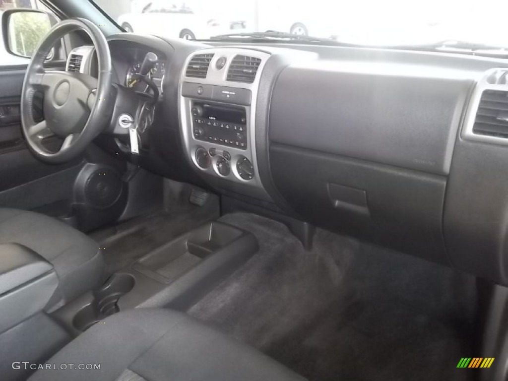 2007 Colorado LT Extended Cab - Black / Very Dark Pewter photo #16