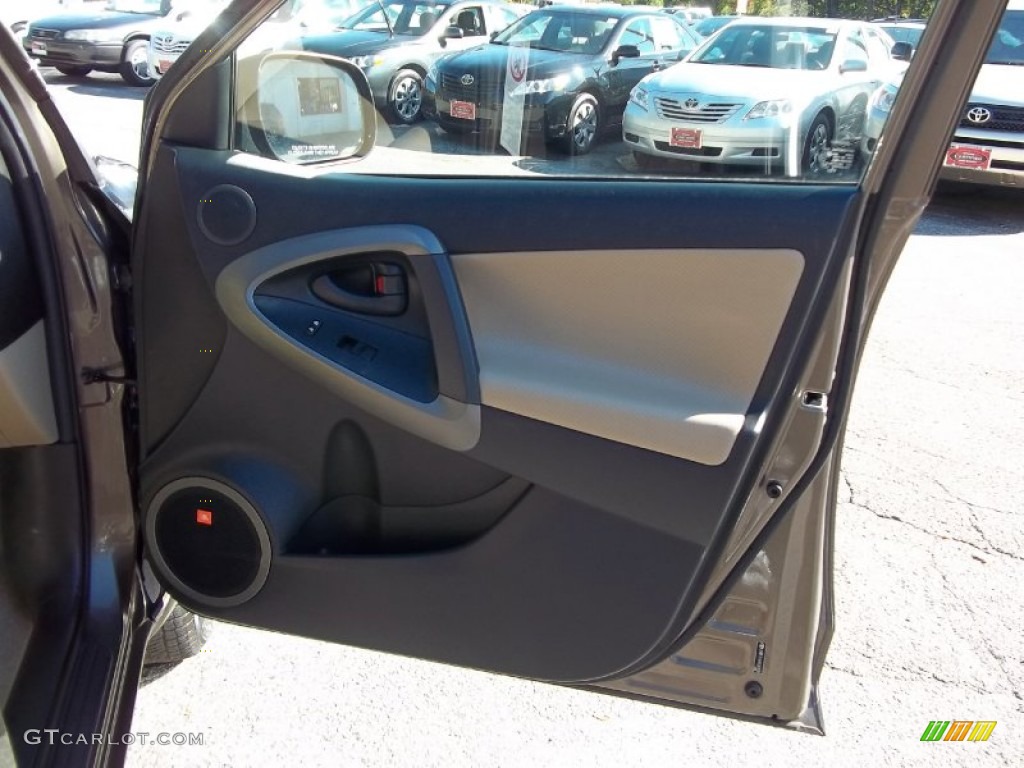 2009 Toyota RAV4 Limited 4WD Sand Beige Door Panel Photo #55681315