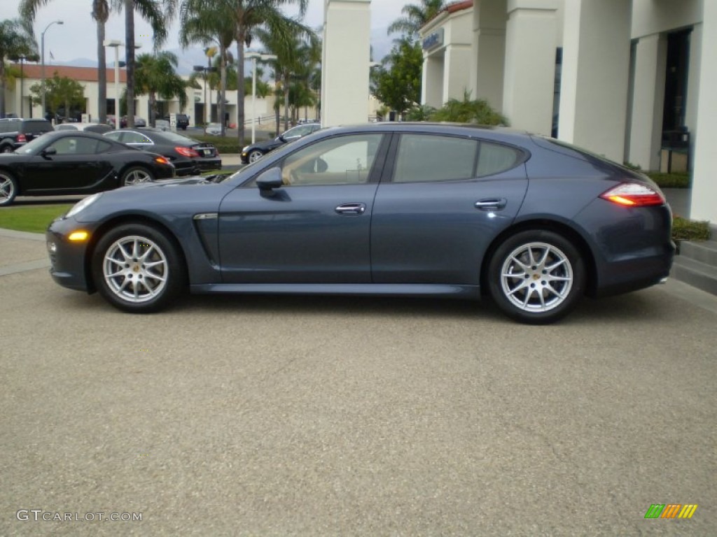 Yachting Blue Metallic 2012 Porsche Panamera V6 Exterior Photo #55681698