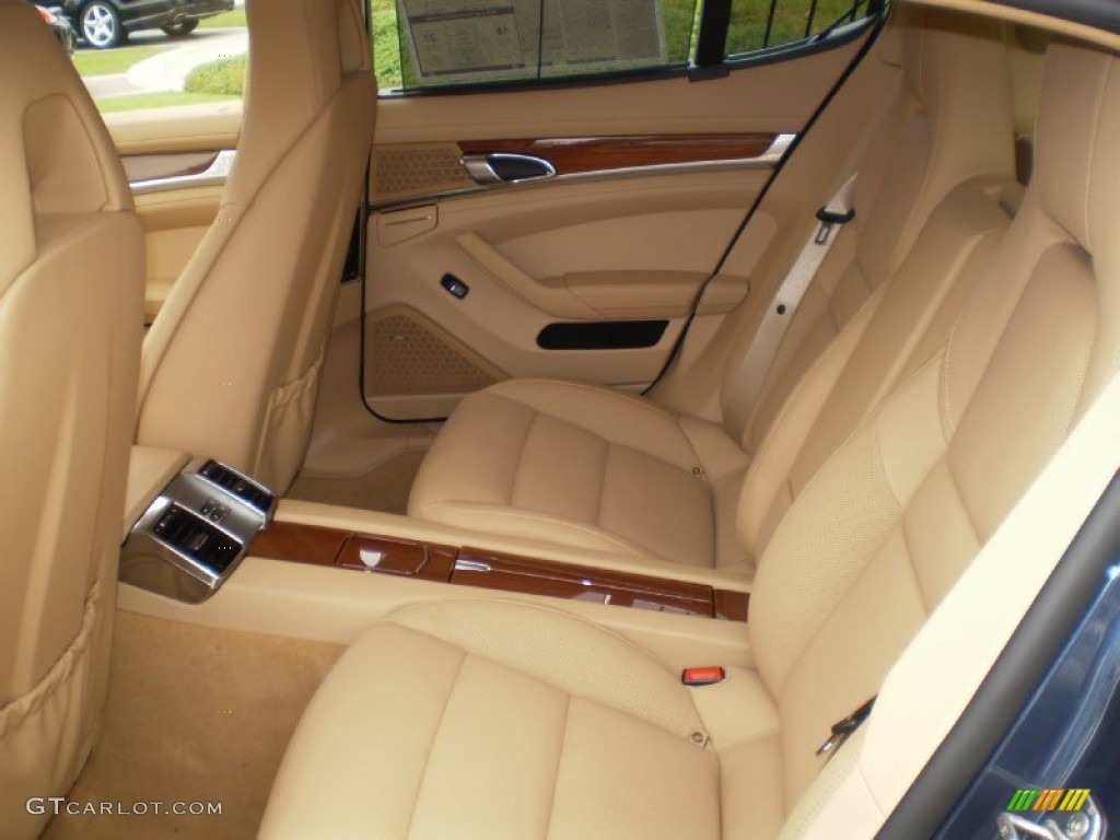 Luxor Beige Interior 2012 Porsche Panamera V6 Photo #55681717