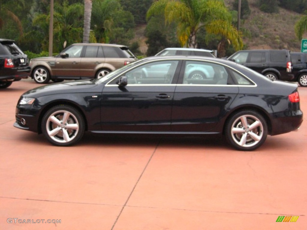 Moonlight Blue Metallic 2012 Audi A4 2.0T quattro Sedan Exterior Photo #55681846