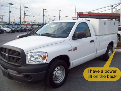2008 Dodge Ram 2500 ST Regular Cab Data, Info and Specs
